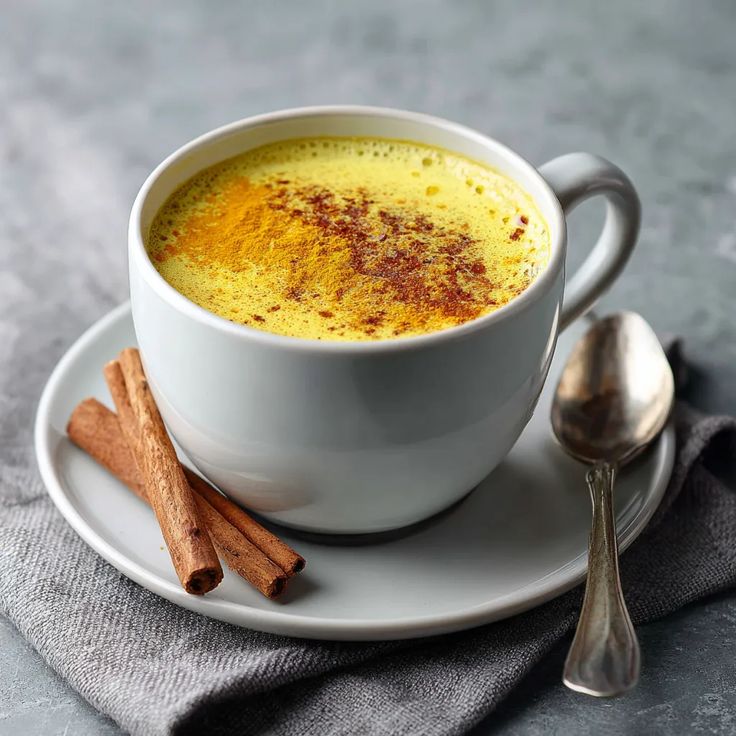 Featured image for Złote mleko: napój z kurkumą dla odporności